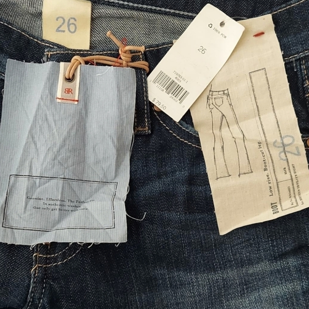 NWT Banana Republic Women's Boot Cut Jeans ~sz 26 - Picture 8 of 8